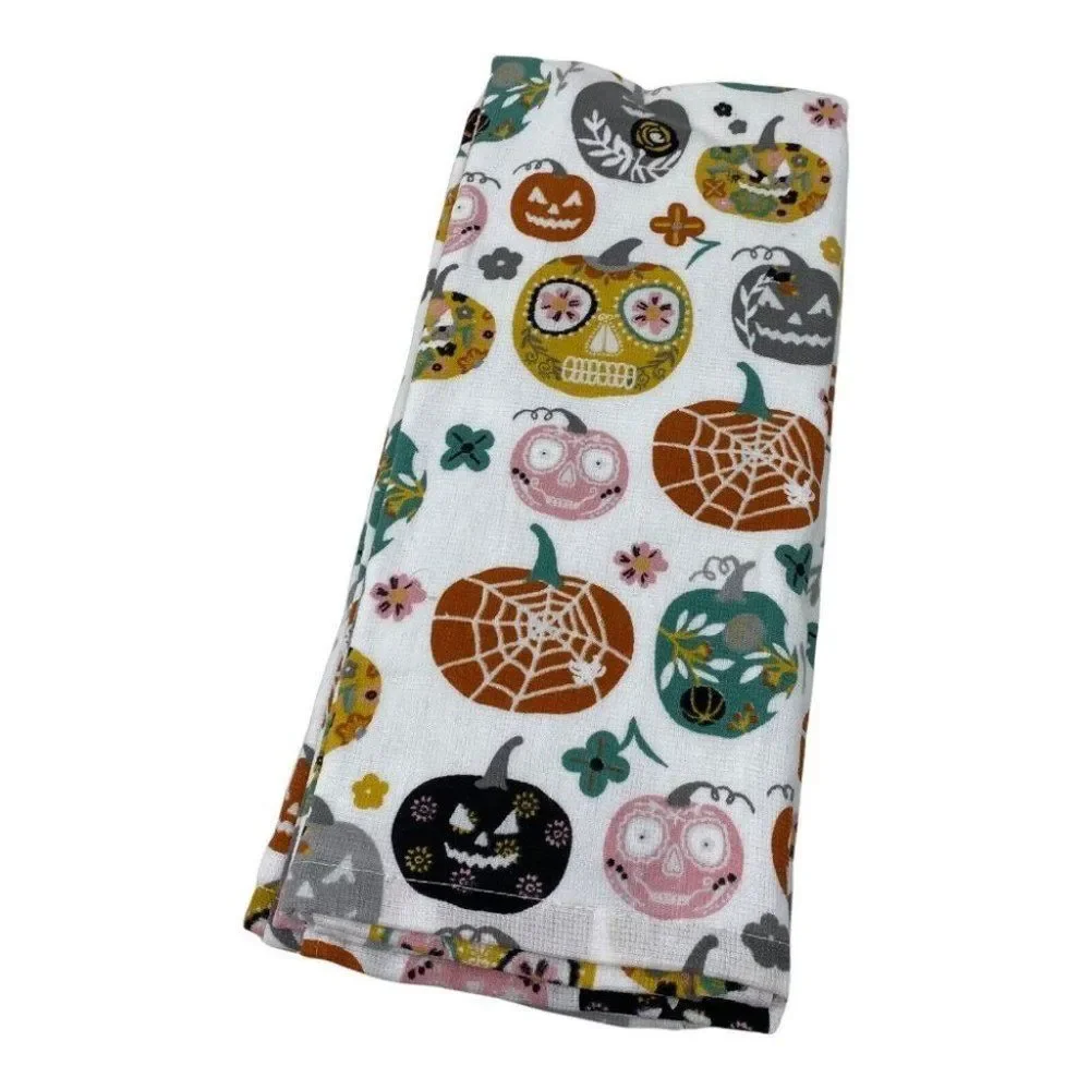 2 Cynthia Rowley Halloween Kitchen Towels 20’’ X 28’’ Pumpkins Jack O‎ Lantern